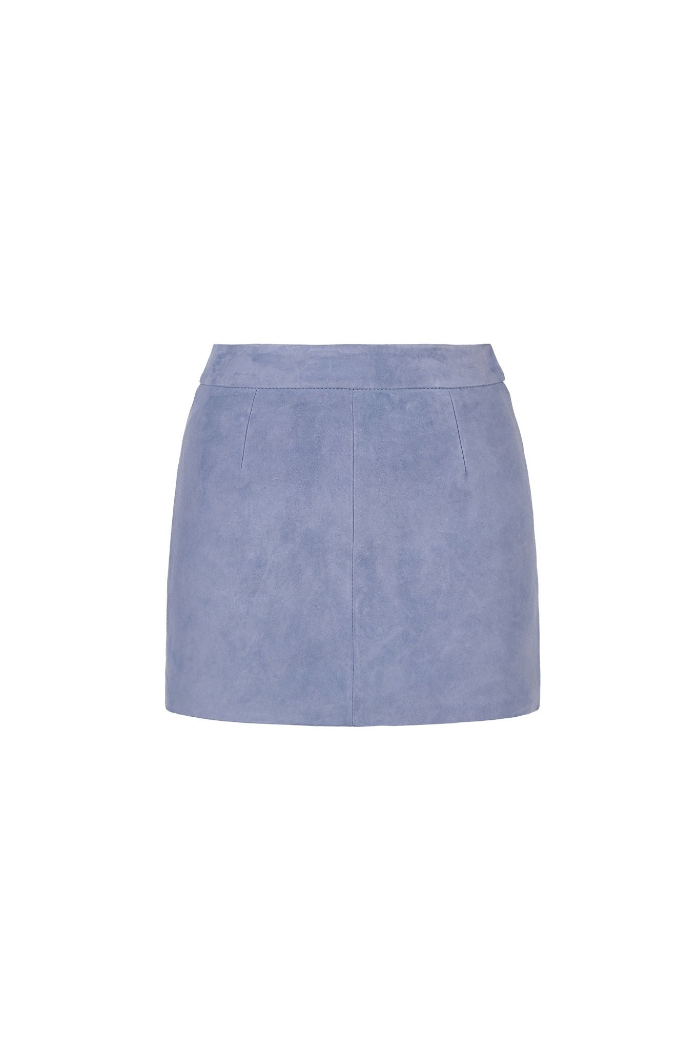 TAN Suede Mini Skirt