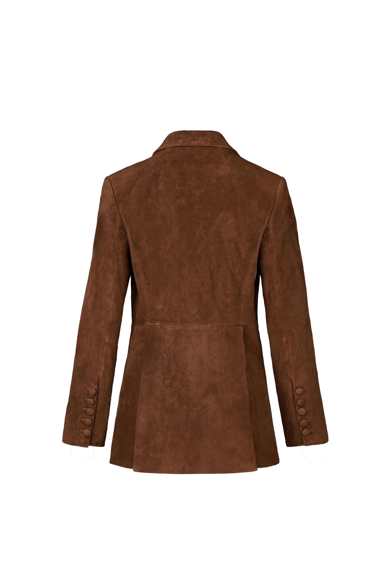 NIRIA Suede Leather Blazer