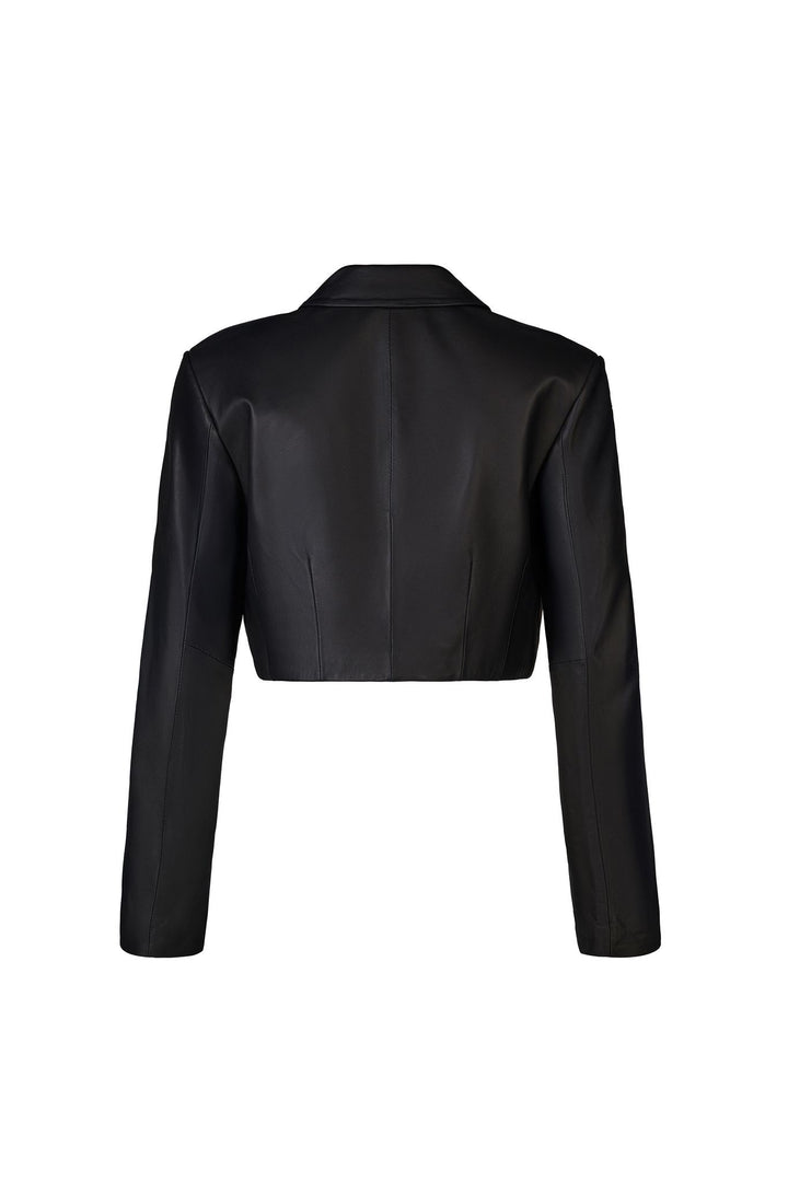 RAZOR Leather Blazer
