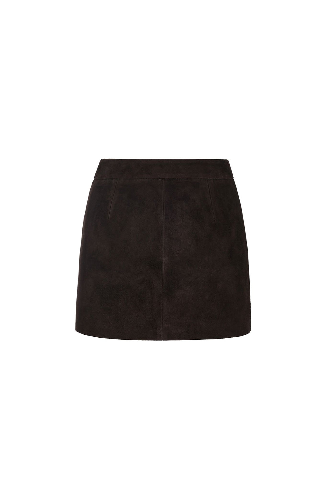 TAN Suede Mini Skirt