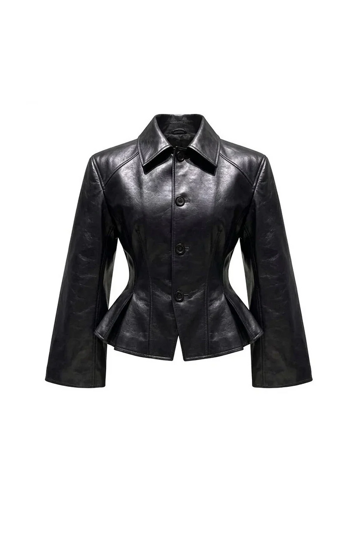 NOVA Structured Leather Jacket