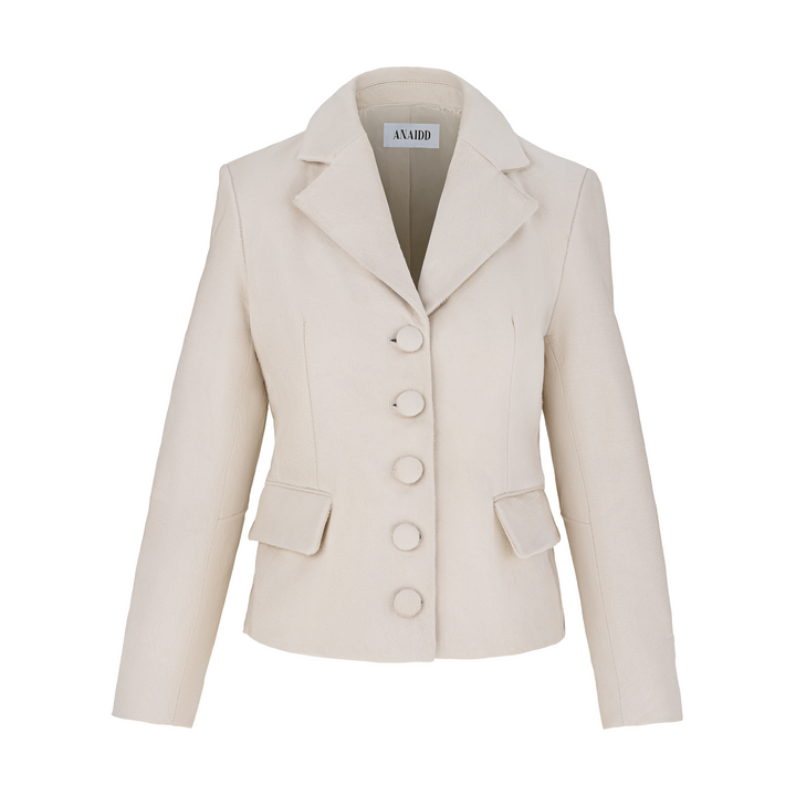 Pony Hair Leather Jacket