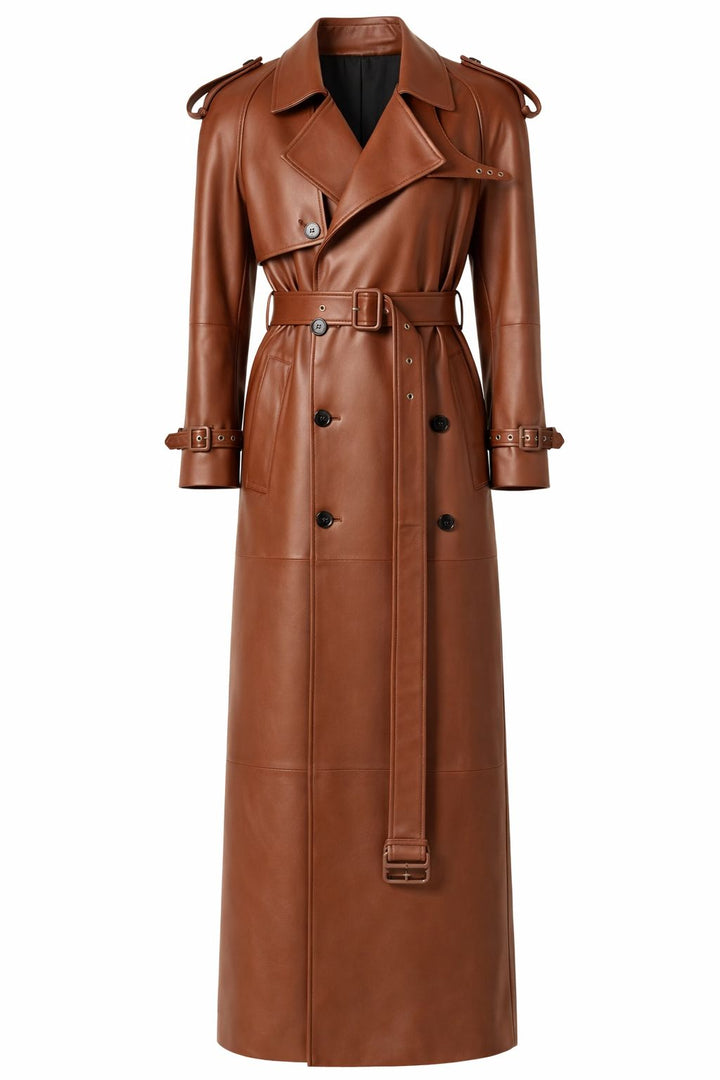 MAEVE Leather Trench