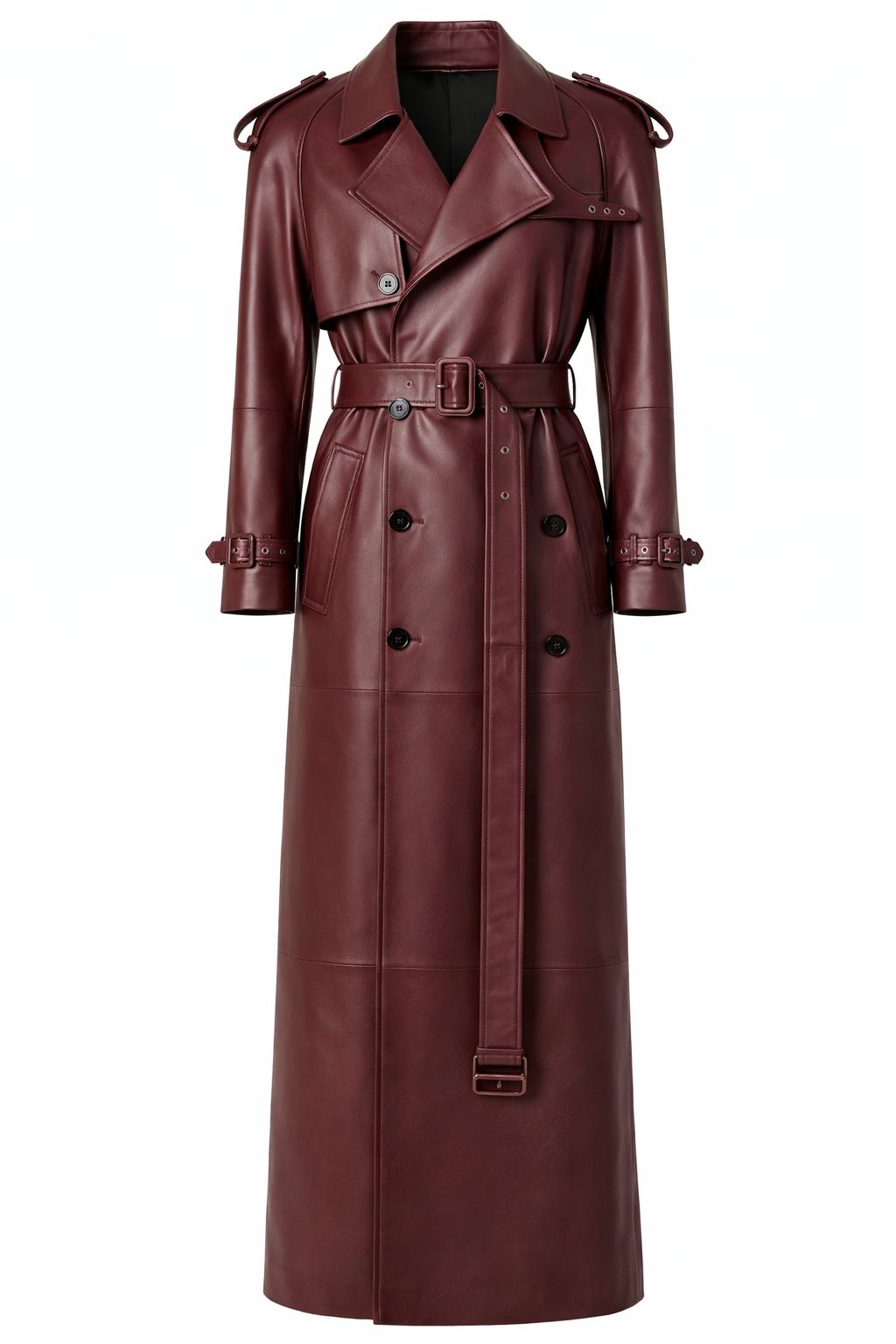 MAEVE Leather Trench