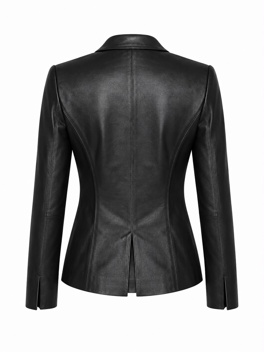KATYA multi-zip leather blazer