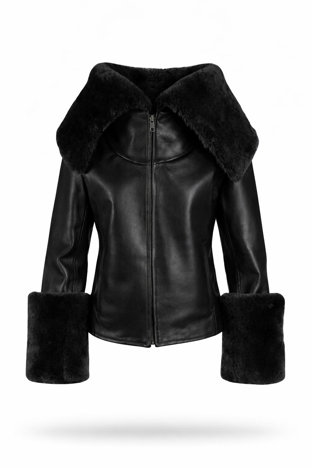 Shearling Leather Jacket