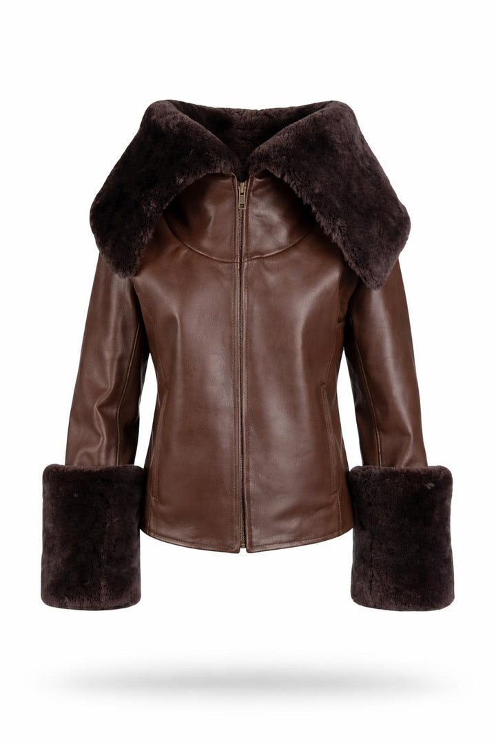 Shearling Leather Jacket