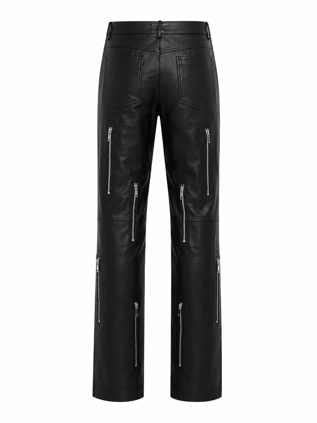 KATYA multi-zip leather pants